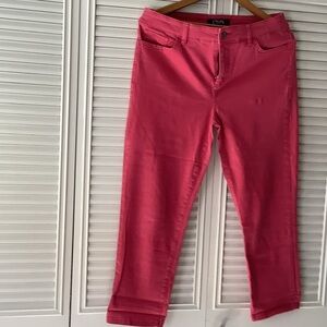 Chaps Hot Pink Cropped Women’s Jeans
